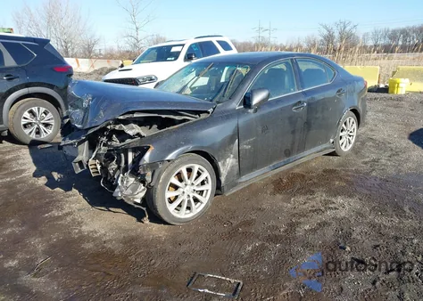 2006 Lexus Is 250 из США, поврежденный, VIN JTHCK262765004682